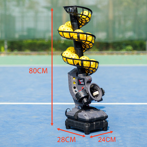 Máy bắn bóng tự động thông minh, tập luyện ném bóng xoáy từ xa, máy bắn bóng Pusun, máy tập đánh bóng pickleball - Product Image 3