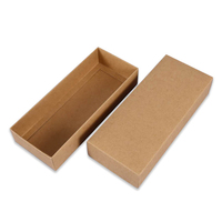 Vente en gros Boîte d'emballage personnalisée pour chaussettes en papier kraft Boîtes à tiroirs d'impression de logo