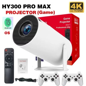 Hotsale trò chơi chiếu hy300 Pro Max 2 trong 1 <span class=keywords><strong>Android</strong></span> 720P Rạp chiếu phim tại nhà video chiếu với các trò chơi điều khiển từ xa - Product Image 2
