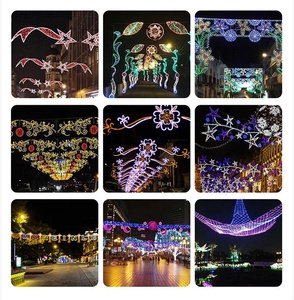 Christmas Decoration <strong>Light</strong> RGB Large Time Tunnel LED IP65 Waterproof for Parks Garden Outdoor <strong>Spaces</strong> Decorative <strong>Light</strong> - Product Image 2