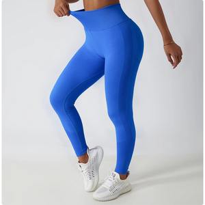 2025 nouveau Style femmes Gym Fitness Yoga ensembles taille haute pantalon sport soutien-gorge manches longues imprimer vêtements actifs Scrunch bout à bout grande taille - Product Image 5