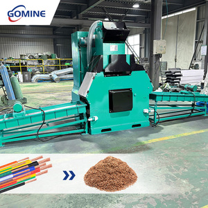Broyeur et déchiqueteur de câbles de rebut 200 kg/h, taux de séparation de 99 %, ligne de recyclage de câbles/fils, granulateur de fils de <span class=keywords><strong>cuivre</strong></span> - Product Image 2