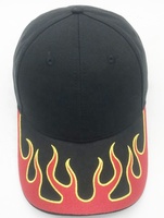 Chapeau de Baseball 99j en coton sergé violet, couvre-chef de haute qualité avec points brodés rouges, flammes de feu