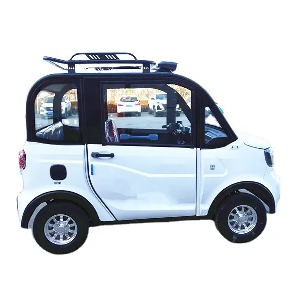 Electric Vehicles for Adults 4 Wheel Electric Car 2 Seat CE Certificate Without Driving Licence New energy Powered Mini Car