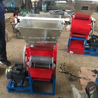 Décortiqueur de fèves de cacao en acier inoxydable/éplucheur de fèves de cacao de café/machine de décorticage de cacao
