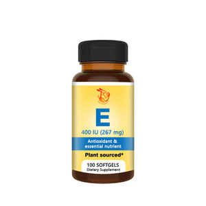 Complément alimentaire pour la santé, soin de la peau, complément de vitamine E pour adultes, soutien antioxydant, gélules de vitamine E - Product Image 1