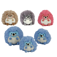 2025 nouveaux enfants jouet mignon en peluche hérisson en peluche jouets pour enfants pp coton 4 couleurs doux hérisson Oem logo