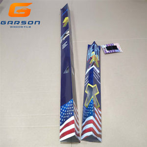 Araba için % 5% Vlt Ultra siyah değişken tonu filmi toptan üçgen küçük hediye paketi kutusu 50CM * 3m dekorasyon ışık araba pencere tonu - Product Image 6