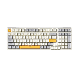 Custom Two-Color Injection ABS Keycap 98 Keys Hot Swap RGB Backlit N-Keys Rollover Wireless Gaming Mechanical <b>Tablet</b> 98 Keys Mec - Product Image 4