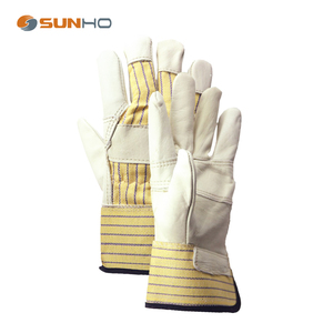 <span class=keywords><strong>Gants</strong></span> de travail à doigts entiers très vendus, respirants, pour hommes et femmes, en polyester et <span class=keywords><strong>cuir</strong></span> de vachette, <span class=keywords><strong>gants</strong></span> de sécurité - Product Image 6
