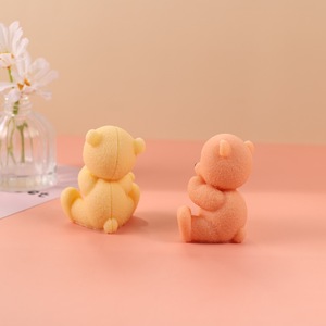 Besafe Handmade Little Bear with <strong>Doll</strong> Shape Candle Wax Soap Silicone <strong>Molds</strong> for Making Candle Resin Craft - Product Image 2
