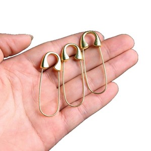 Broche Chapado en Oro Estilo Chino Linglong Pavilion 5x1.6cm, Componentes para Joyería DIY - Product Image 5