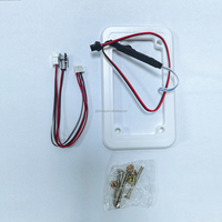 JiSun LED Cadre d'encadrement lumineux pour accepteur de pièces de monnaie, pour machine à griffes d'arcade