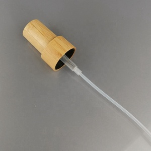 <span class=keywords><strong>Spray</strong></span> de niebla de bambú <span class=keywords><strong>24</strong></span>/410, pulverizador fino con tapa de bambú, 24mm, paquete de cosméticos - Product Image 3