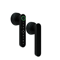 Serrure électronique à reconnaissance d'empreintes digitales, déverrouillage par induction de la carte IC, téléphone portable, télécommande, appartement, serrures de porte intelligentes