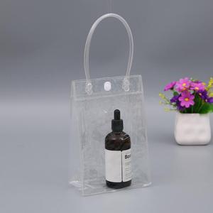 Sıcak satış biyobozunur Özelleştirilmiş Su Geçirmez tote Baskılı Özel şeffaf <span class=keywords><strong>pvc</strong></span> alışveriş baskılı gıda plastik paket - Product Image 4