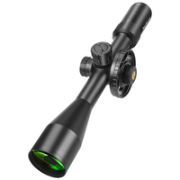 Lunette de tir WESTHUNTER HD GEN2 6-24X50 SFIR FFP Zero Stop avec lentille HD, viseur rouge éclairé, précision longue portée pour la chasse, avec anneaux de montage