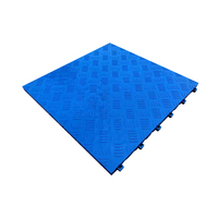 Tapis renforcés tout temps Carreaux antidérapants à emboîtement Caillebotis amovible en plastique pour baies de lavage de voiture