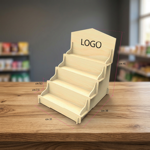 Espositore da banco/tavolo in legno 3Esse Srl EBB103 - Product Image 3