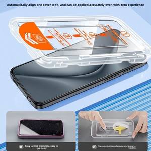 Protezione dello schermo in vetro temperato per telefono cellulare HD 9H per Samsung <span class=keywords><strong>Galaxy</strong></span> S25 Ultra S25 Edge <span class=keywords><strong>A35</strong></span> A55 A16 A56 con Kit di installazione - Product Image 2