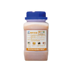 Gel de silice déshydratant orange changeant de couleur pour objectifs d'appareils photo électroniques, aides auditives, implants cochléaires ; fabriqué en caoutchouc de silicone - Product Image 1