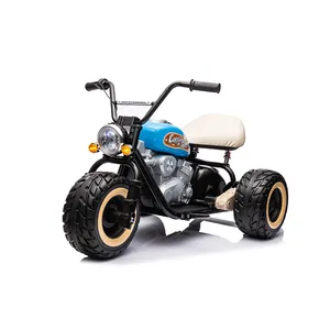 WDLL6688 2024 New kids 12V motorcycle, the vehicle high-end foam wheel with USB and power display