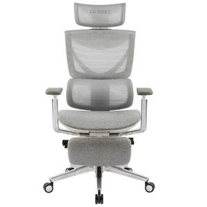 Luxus Großhandel 4D Armlehne Boss Recliner Mesh Executive Ergonomischer Bürostuhl mit Fuß stütze - Product Image 3