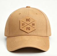 Étiquettes personnalisées en cuir PU écologiques thermosoudées pour équipes de football, pour chapeaux, vêtements, accessoires de couture, vente en gros