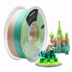Filament PLA Soie Arc-en-ciel Ultra Lisse OEM d'Usine 1,75 mm Facile à Filmer Sans Obstruction Matériel de Filament d'Impression 3D - Product Image 2