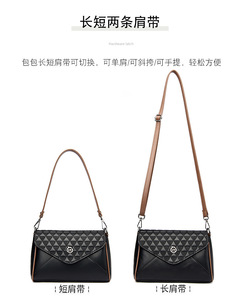 Bolsos de Mano Personalizados al por Mayor, Bolsos de Hombro de Diseño, Bolsos de Lujo de Cuero PU para Mujer - Product Image 3