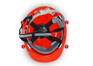 Casques de sécurité industriels de type 2 classe G pour l'ingénierie minière, casques de chantier en ABS, styles ventilés, bord complet - Product Image 6