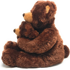 A668 ODM OEM CPSIA estándar mamá bebé marrón oso de peluche de juguete de peluche personalizado al por mayor de peluche personalizado papá oso - Product Image 4