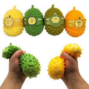 Juguete Blandito de Durian TPR, Simulación de Comida, Juguete Antiestrés, Pelota de Descompresión para Niñas y Niños, Venta al Por Mayor - Product Image 5