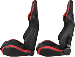 Asientos Deportivos Ajustables de Alta Calidad BJYD para Autos, Estilo Bucket, para Simulación de Carreras - Product Image 6