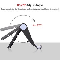 Support de téléphone de bureau mains libres en gros, étanche, anti-poussière, multi-angles, en ABS