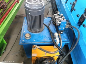 Máquina Perfiladora de Soportes Solares con Punzonadora Hidráulica para Fabricación de Canales de Perfilado, Control PLC - Product Image 6