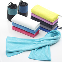 Cheap High Quality Custom logo Microfiber Sports Golf Fitness Outdoor Sports Sweat Towel Absorbent Quick Drying Microfiber Towel