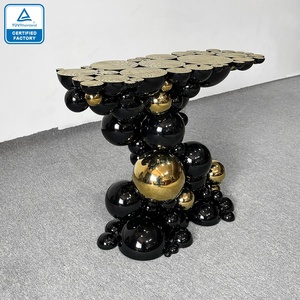 Factory Outlet High Quality Modern Luxury Hotel Villa Mansion <b>Entry</b> Entrance Way <b>Console</b> <b>Table</b> DV-NEWTON-01-bocas - Product Image 4