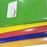 Cahier d'exercices de haute qualité avec reliure piquée, couverture en papier, pages intérieures personnalisées, impression plastifiée, usage scolaire, marque OEM, style européen