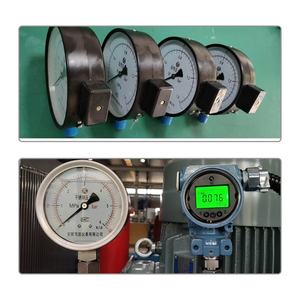 <span class=keywords><strong>Y60</strong></span>-200BF 고온 저항 스팀 게이지 1.6MPA 유압 충격 방지 가능 구리 합금 스테인레스 압력 게이지 - Product Image 3