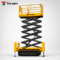 Plataforma Elevadora de Tijera Autopropulsada Torsen OEM ODM de 8-15.8m para Distribuidores e Importadores