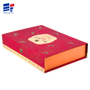 Manufacturer Wholesale Luxury Bespoke Custom Logo Rigid Cardboard <b>Book</b> Shape Folding Tea Paper <b>Boxes</b> With Insert Recycled - Product Image 2