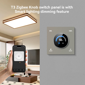 TuoAn Tuya T3 <span class=keywords><strong>Smart</strong></span> Home Zigbee 3.0 Ventilatore con Luce e Manopola Girevole, Compatibile con <span class=keywords><strong>App</strong></span> Tuya <span class=keywords><strong>Smart</strong></span> Life - Product Image 3