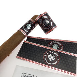 Premium Cigar Label Embossed Adhesive Gold Cigar Bands Paper Cigar Label Printing - Product Image 4
