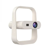Proyektor Pintar Hy370 Ultra HD 300 Ansi Lumens 720p Wifi6 Unduh Mini Proyektor Portabel Rumah