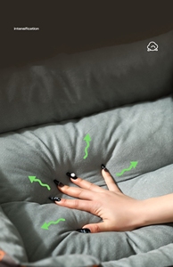 Atmungsaktiv superweiches Designer-Tue Hochgeschoss-Hundebett waschbares Haustierkissen Luxus für Welpen - Product Image 3