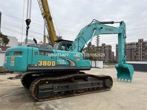 Factory Low Price Hot Sale High Quality Hydraulicused Second Hand Excavator Kobrlco <b>Pc</b> Sk380 for Kobelco - Product Image 3