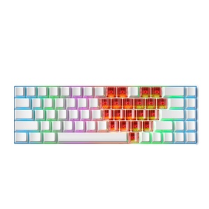 TK68 RGB Backlight ABS keycaps Full-key não-conflito Tipo-C com fio teclado mecânico de jogo para computador e <span class=keywords><strong>laptop</strong></span> para jogos - Product Image 1