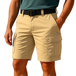 Fabricant de shorts sur mesure en direct d'usine, vente en gros de shorts personnalisés de haute qualité en satin 100% coton, séchage rapide, taille élastique - Product Image 6