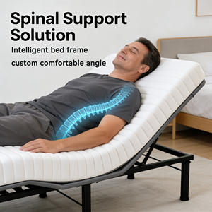 <span class=keywords><strong>Lit</strong></span> réglable de haute qualité et confortable pour la lecture et la télévision |   Télécommande sans fil, moteur Okin silencieux, remise sur les achats en gros - Product Image 4